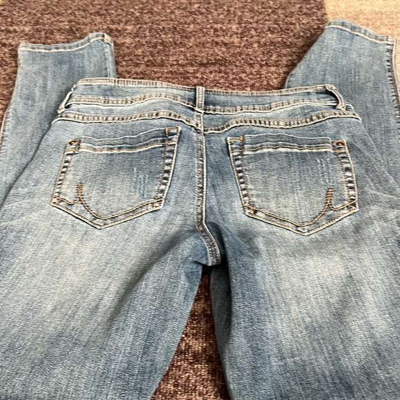 INC Denim Boyfriend Regular Fit Embellished Pocket Size 4 jeans - Picture 8 of 13